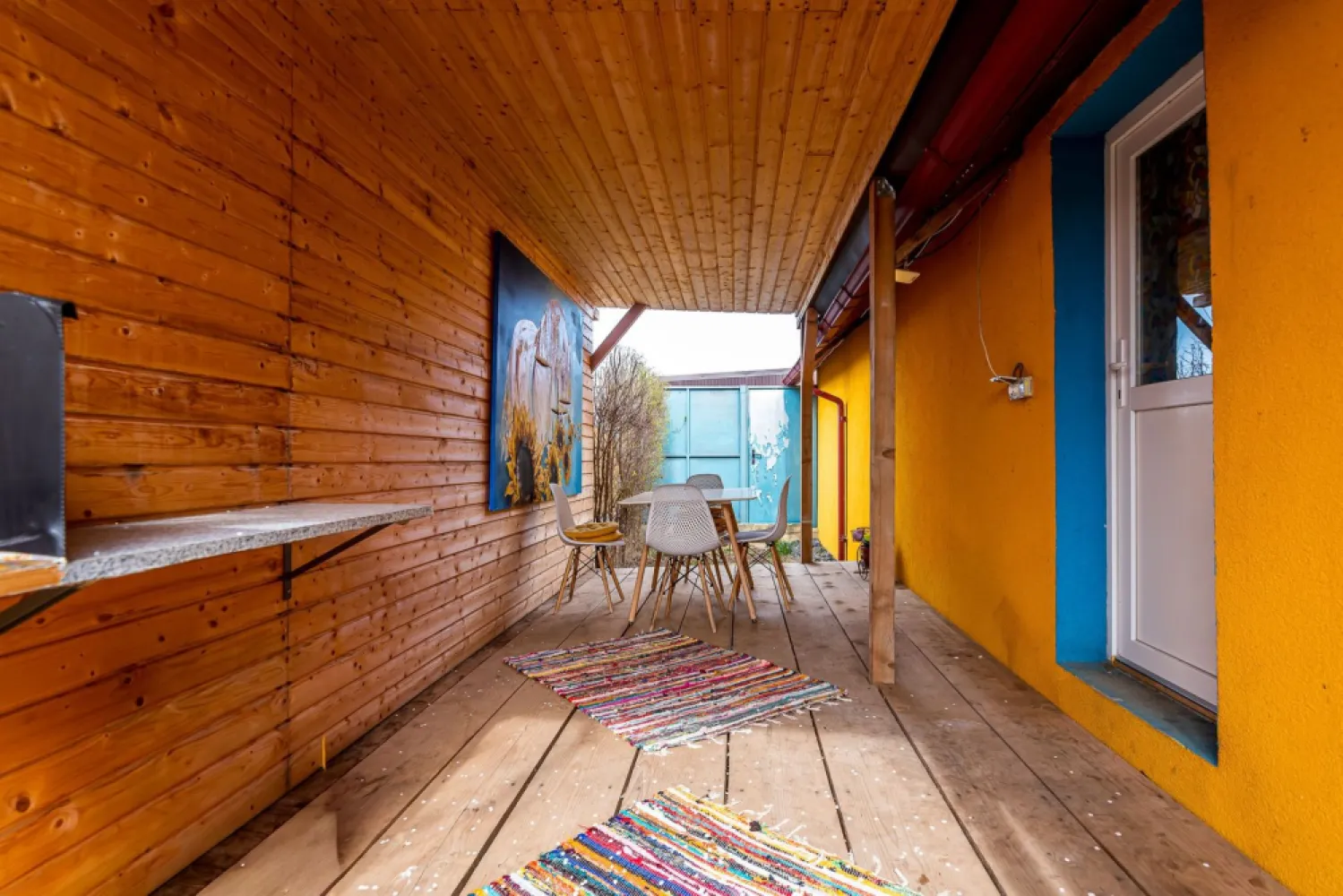 Casă modernă (2021) – Priveliște panoramică spre Lunca Mureșului