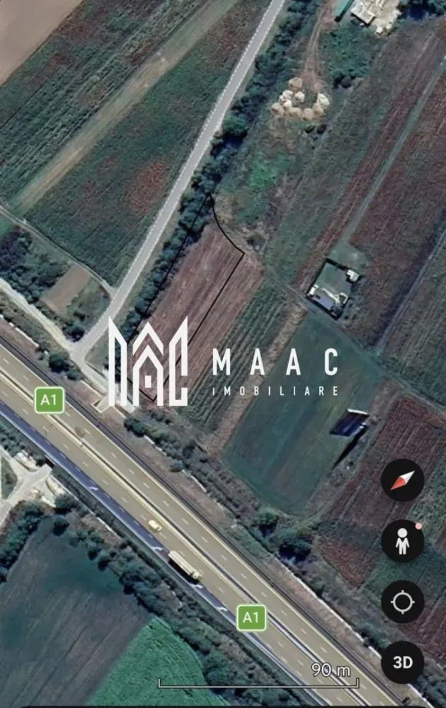 Teren intravilan 2061 mp | Cristian | DN1 | Deschidere 25 ml | Parcelabil - MAAC Imobiliare vă propune spre vânzare un teren intravilan pentru construcții situat în Cristian, cu acces direct la DN1, într-o zonă cu vizibilitate excelentă și potențial ridicat de valorificare. Proprietatea are o suprafață de 2.061 mp și beneficiază de o deschidere de 25 ml la drum principal, fiind amplasată la șosea, ceea ce oferă acces facil și expunere foarte bună. Configurația terenului permite parcelarea și îl face potrivit atât pentru construcții individuale, cât și pentru activități comerciale sau proiecte mixte, într-o zonă cu trafic și vizibilitate. Terenul este disponibil imediat, iar utilitățile se află în zonă, ceea ce facilitează demararea rapidă a unui proiect. Poziționarea la DN1 reprezintă un avantaj major pentru orice tip de dezvoltare, datorită accesului direct și fluxului constant din zonă. Pentru mai multe detalii și programarea unei vizionări, vă rugăm să menționați codul de proprietate CP2983282.