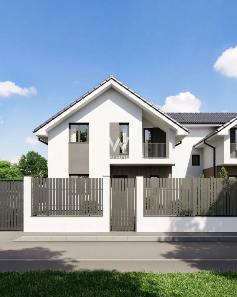 Casa individuala NOUA, Sura Mare, Sibiu - Casa de vanzare,localizata la intrare in Sura Mare, foarte aproape de Prima Shopping Center. Suprafata utila de 120 mp (144 mp construiti). Suprafata teren: 340 mp, amprenta la sol este de 78 mp si beneficiaza de o curte libera generoasa, de 262 mp. Casa beneficiaza si de o terasa spatioasa de 22 mp. Regimul de inaltime al casei este: Parter+ Mansarda Compartimentare: Parter: hol de acces, living spatios cu iesire pe terasa, bucatarie separata, birou ,baie cu aerisire naturala, spatiu tehnic Mansarda: hol , 1 dormitor matrimonial cu dressing/baie si balcon propriu, 2 dormitoare mari si luminoase, si o baie cu geam de aerisire; - curte libera generoasa, de 262 mp - acces auto - terasa si balcon - teren imprejmuit cu gard metalic si portita -curte pavata pentru 2 masini, cu mult spatiu verde - incalzire in pardoseala pe ambele etaje toate utilitatile! Stadiu de predare: LA CHEIE in exterior ( izolatie termica si vopsea decorativa, curte pavata, cu spatiu verde). LA ALB in interior ( cu instalatii sanitare, electrice si termice incluse ) Pret: 215000 euro (cash sau credit bancar) COMISION ZERO Avansul minim este de 30% Caile de acces pana la proprietate sunt in curs de amenajare. Detalii: 0752.088.381- Roxana }}