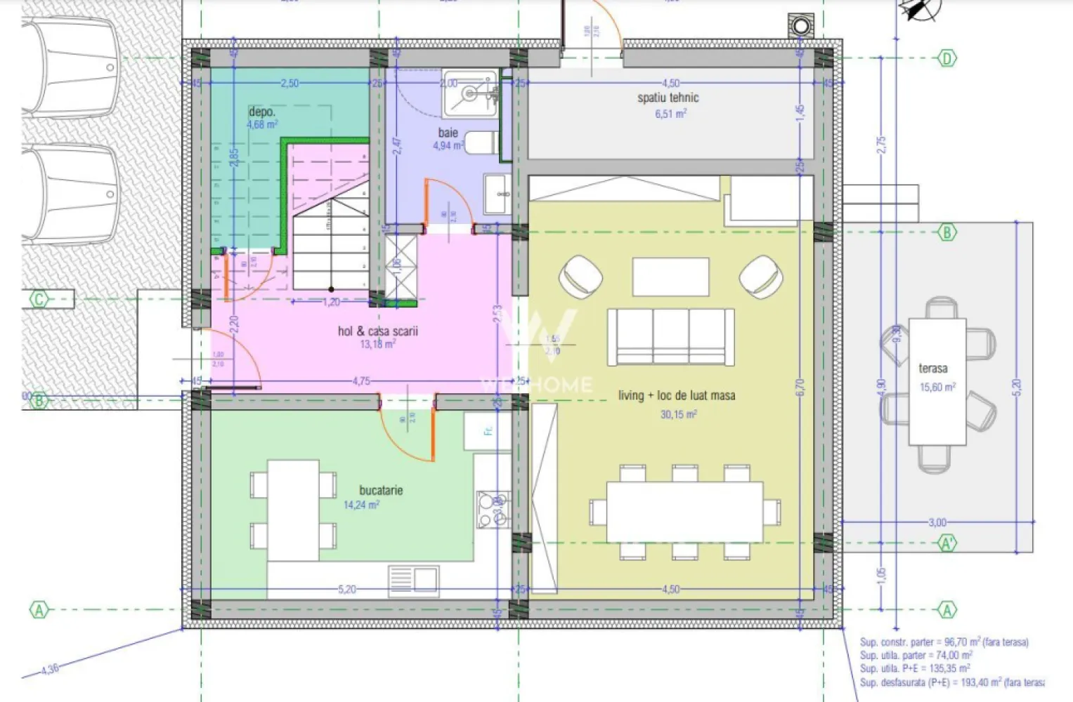 Casa individuala Teren 705 mp Tocile-Sibiu. Sau schimb cu apartamente - Casa cu priveliste catre munti, pozitionata pe soare, carport pentru masina si cu acces de la 2 strazi. Cu acces de la strada asfaltata si intr-o zona linistita, casa vine cu curtea la cheie, pavaj acces auto si pietonal. Are o suprafata utila de 135mp distribuiti pe 2 nivele. Parter: -Hol mare de acces -Bucatarie separata -living -baie mare -camera tehnica ETAJ: -3 dormitoare -Hol mare spatios -O baie mare -Pod cu acces pentru spatii de depozitare Se preda cu toate utilitatile: -apa -energie electrica -fosa septica/canalizare De mentionat ca in zona este aprobat proiectul de gaz. Casa va avea dubla functionalitate ca si metoda de caldura. La interior se preda la ALB, pregatita pentru a-ti pune singur finisajele. Exteriorul se preda la CHEIE. Imobilul este situat in zona de case si cabane, unde toate locuintele beneficiaza de priveliste si liniste. Termen de predare - August 2025. Se accepta schimb cu apartamente in Sibiu. Pret: 279.000 euro negociabil. }}