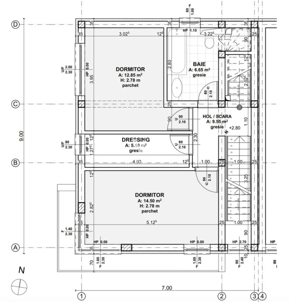Casa MODERNA cu etaj RETRAS, zona Triajului, Selimbar