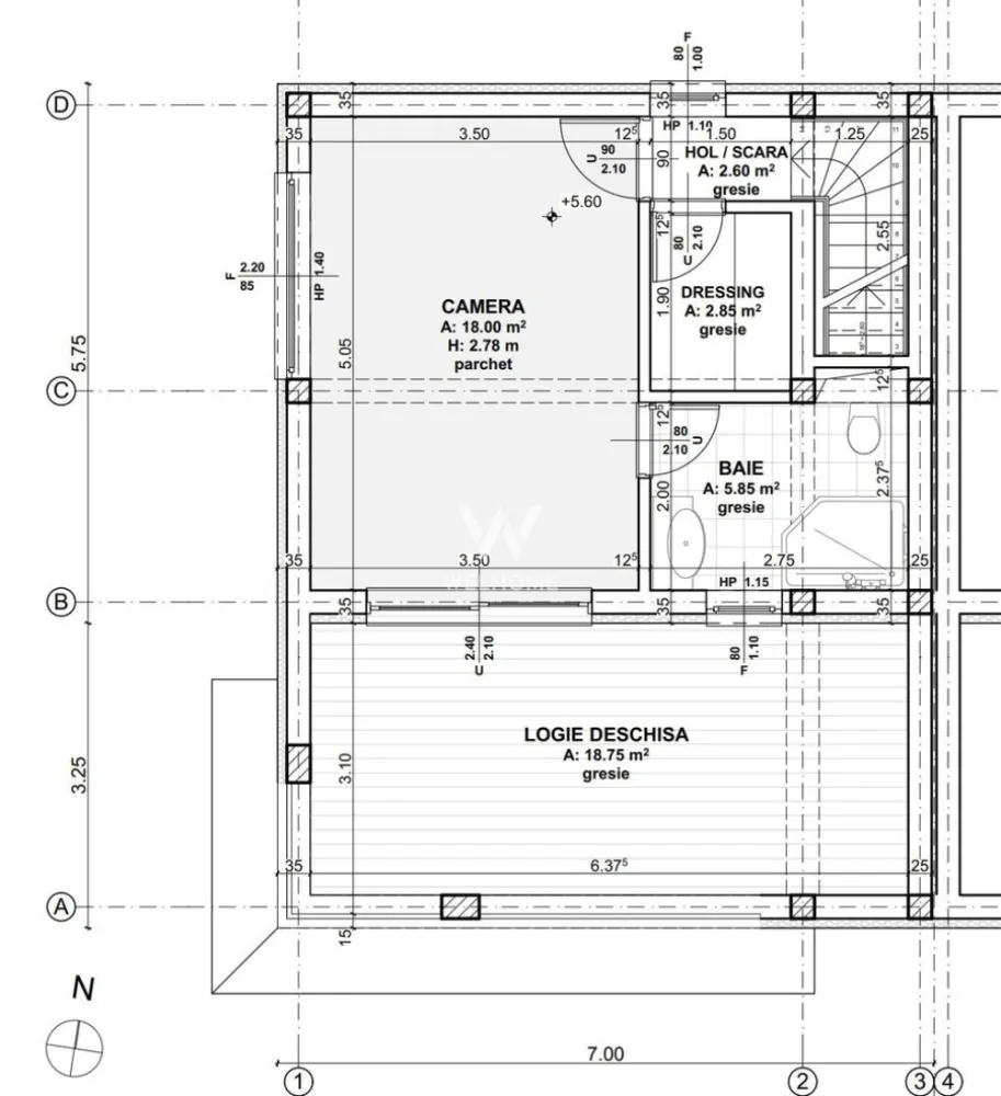 Casa MODERNA cu etaj RETRAS, zona Triajului, Selimbar