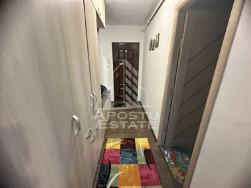 Apartament cu 3 camere, zona Buziasului, 55 mp, Centrala proprie