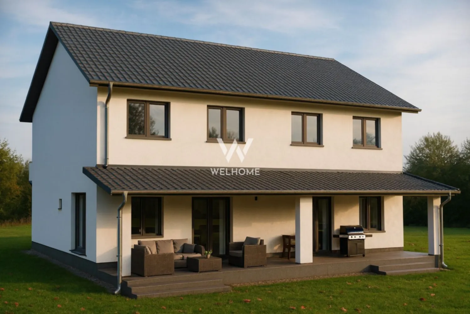 Casa NOUA, 4 camere, 2 bai, terasa si curte - Calea Cisnadiei - Casa NOUA - Calea Cisnadiei - cartier doar case - locatie degajata cu verdeata si vedere munti Casa are 3 dormitoare, 2 bai, living si bucatarie, sunt 120 mp parter si etaj + terasa acoperita 16 mp Teren 260 mp - major distribiut in spatele casei Casa si curte, in vecinatatea padurii - panorama frumoasa, pozitie solara La parter - hol, baie, spatiu depozitare, bucatarie cu camara, living - iesire in terasa acoperita La etaj - 3 dormitoare - cel matrimonial cu dressing si balcon, baie mare, hol Podul este pentru depozitare, acces cu scara batanta O compartimentare placuta, cu spatii suficiente pentru o familie de 3-4 persoane Casa in constructie, predare pe final an 2025 la stadiu semifinisat, incalzire in pardoseala cu pompa de caldura - eficienta termica si economica !! Daca vrei sa cumperi anul acesta si sa te poti muta relativ repede, acesat proprietate este o buna optiune - poti rezerva acum !! Unele imagini sunt cu titlu de prezentare!! Pret vanzare: 205.000 Euro }}