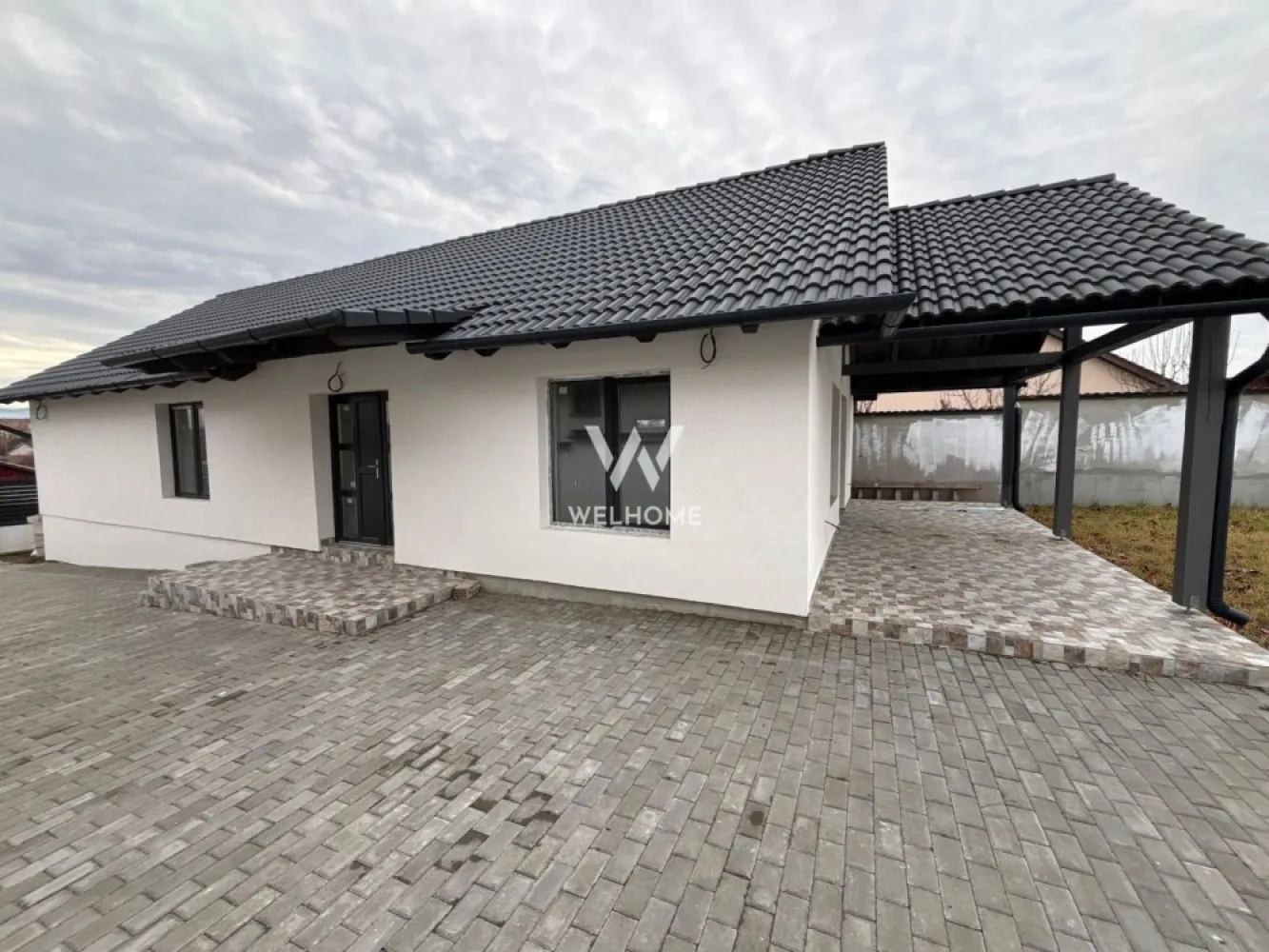 Casă pe un singur nivel – priveliște spre munți – Șura Mică