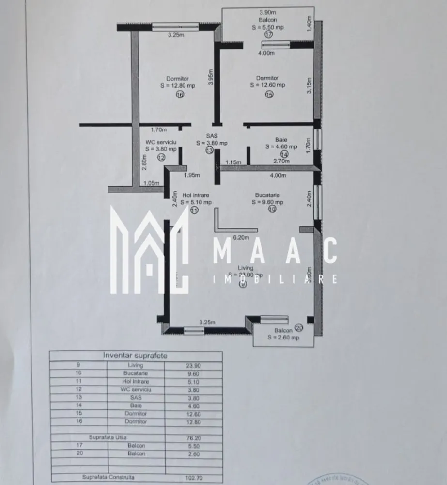 Apartament 3 camere I Pod I 2 Parcări I Selimbăr