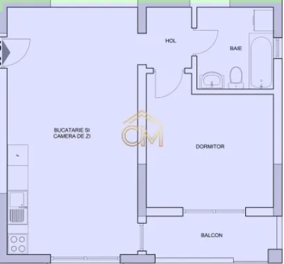 Aparatment 2 Camere-50MP-Etaj 1-Balcon-Selimbar