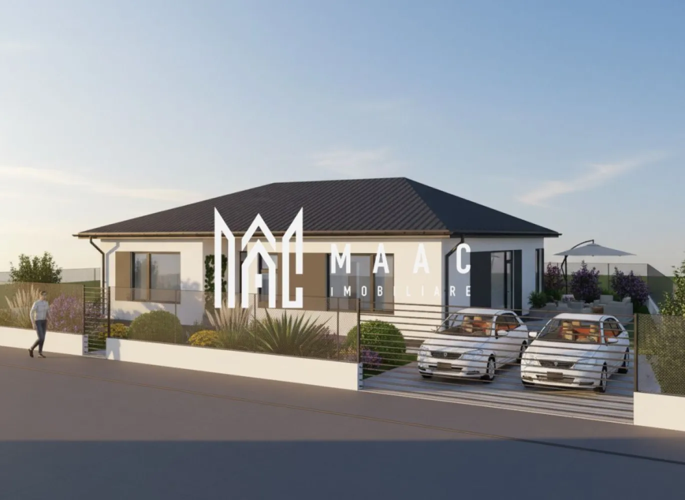 Casa individuala | 132 mp | Sura Mica - MAAC Imobiliare vă propune spre vânzare o casă individuală, dispusă pe un singur nivel, situată în Șura Mică, într-o zonă liniștită și pitorească, în imediata apropiere a unui lac și a unei livezi – cadrul ideal pentru relaxare și confort. Imobilul are o suprafață utilă de 132 mp, fiind compartimentat eficient astfel: living generos cu bucătărie open-space si zona de dining, 3 dormitoare spațioase și 2 băi. Construcția este amplasată pe un teren de 504 mp, oferind suficient spațiu pentru amenajarea unei grădini, terase sau zone de recreere. Un avantaj important al proprietății este accesul facil către principalele artere de circulație, fiind situată la doar 2 km de autostradă, ceea ce asigură conexiuni rapide către oraș și împrejurimi. Casa se predă la stadiul de „la roșu” în interior, oferindu-vă posibilitatea de a o personaliza după propriul gust, iar exteriorul este finalizat „la cheie”. Pentru mai multe informatii sau pentru o vizionare, specificati telefonic ca ati vazut anuntul cu ID: CP2966969 }}