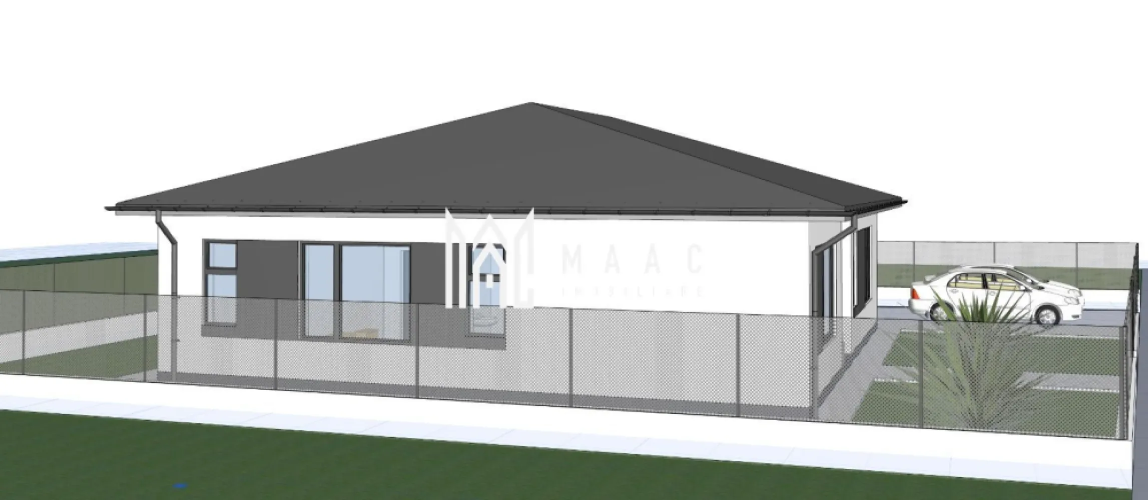 Casa individuala | 132 mp | Sura Mica - MAAC Imobiliare vă propune spre vânzare o casă individuală, dispusă pe un singur nivel, situată în Șura Mică, într-o zonă liniștită și pitorească, în imediata apropiere a unui lac și a unei livezi – cadrul ideal pentru relaxare și confort. Imobilul are o suprafață utilă de 132 mp, fiind compartimentat eficient astfel: living generos cu bucătărie open-space si zona de dining, 3 dormitoare spațioase și 2 băi. Construcția este amplasată pe un teren de 504 mp, oferind suficient spațiu pentru amenajarea unei grădini, terase sau zone de recreere. Un avantaj important al proprietății este accesul facil către principalele artere de circulație, fiind situată la doar 2 km de autostradă, ceea ce asigură conexiuni rapide către oraș și împrejurimi. Casa se predă la stadiul de „la roșu” în interior, oferindu-vă posibilitatea de a o personaliza după propriul gust, iar exteriorul este finalizat „la cheie”. Pentru mai multe informatii sau pentru o vizionare, specificati telefonic ca ati vazut anuntul cu ID: CP2966969 }}
