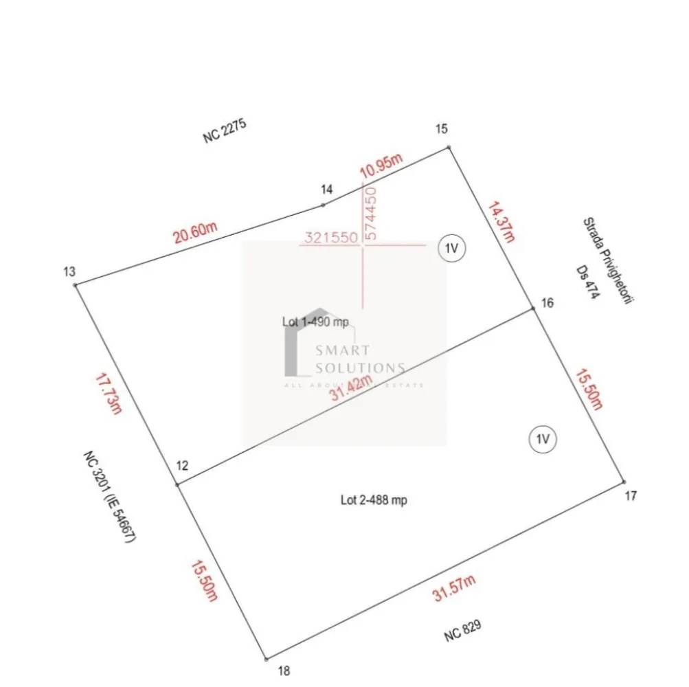 Oportunitate! Teren 500mp Intravilan Clinceni | Comision 0% - Disponibil acum pentru vânzare, acest teren intravilan cu o suprafață de 488 mp este situat într-o zonă rezidențială liniștită din Clinceni, județul Ilfov, pe Strada Privighetorii, având acces rapid către principalele puncte de interes din zonă.

Este alegerea ideală pentru cei care doresc să construiască o locuință nouă într-un cartier în continuă dezvoltare, cu vecinătăți moderne și infrastructură modernă.

Avantaje:

* Teren intravilan cu suprafața de 488 mp - Lot 2.
* Teren drept, curățat și pregătit pentru începerea construcției.
* Amplasat între case noi, deja locuite, într-o zonă curată și civilizată.
* Cartier liniștit, cu trafic redus, ideal pentru familii.
* Acces rapid către școli, grădinițe, magazine, transport în comun și alte facilități.
* Conexiune facilă către Autostrada A0, Centura București, Domnești și Prelungirea Ghencea.
* Potrivit atât pentru construirea unei locuințe individuale, cât și pentru investiție.

Te sprijinim pe tot parcursul proiectului tău, si iți putem recomanda colaboratori de încredere pentru fiecare etapă a procesului:

Broker de credite autorizat - care te poate ajuta să identifici cea mai avantajoasă soluție de finanțare.
Notar cu experiență - pentru o tranzacție sigură, rapidă și fără griji.
Arhitect și proiectant - pentru realizarea proiectului viitoarei tale locuințe.
Firmă de construcții serioasă și cu experiență - care poate prelua construcția casei la standarde ridicate de calitate, de la fundație până la predarea la cheie.

Astfel, ai acces la o echipă de profesioniști care te poate sprijini de la achiziția terenului până la finalizarea noii tale locuințe.

Acte:

Cadastru și intabulare efectuate.
Documentația este completă și pregătită pentru vânzare.

Preț:

22.000 € (TVA inclus)

Comision 0% pentru cumpărător

Dacă îți dorești un teren bine poziționat, într-o zonă aflată în dezvoltare, unde poți începe construcția fără întârzieri, această proprietate merită văzută.

Programează o vizionare și descoperă potențialul acestui teren!

Pentru informații suplimentare sau pentru stabilirea unei vizionări, te invit să mă contactezi.