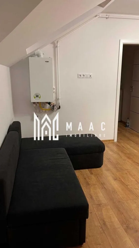 Apartamente de închiriat Sibiu | studio Mihai Viteazul | 36 mp - Studio decomandat de închiriat în zona Mihai Viteazul din Sibiu, cu 36 mp utili, finisaje moderne, balcon și parcare, pregătit pentru mutare imediată.

Detalii proprietate:
• 36 mp utili, compartimentare decomandată
• Etaj 3
• Finisat modern, prima închiriere
• Zonă de zi și zonă de dormit cu ieșire pe balcon
• 1 baie utilată, cu cabină de duș
• Bucătărie mobilată și utilată cu frigider, plită, cuptor și hotă
• Hol mobilat cu dressing
• Încălzire în pardoseală, aer condiționat și loc de parcare inclus
• An construcție 2000

Locuința este situată în zona Mihai Viteazul din Sibiu, o localizare potrivită pentru cei care caută un studio de închiriat în oraș, cu reper clar de cartier.

Pentru mai multe detalii și programarea unei vizionări, contactează echipa MAAC Imobiliare și menționează Cod anunț CP3212480.

Conținut optimizat cu AI, aprobat de agent uman.