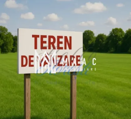 Teren intravilan 5500 mp pretabil case Cristian