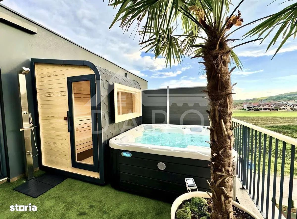 🏡 PENTHOUSE DE ÎNCHIRIAT | 200 mp | SPA (Jacuzzi + Saună) | 2 Nivele