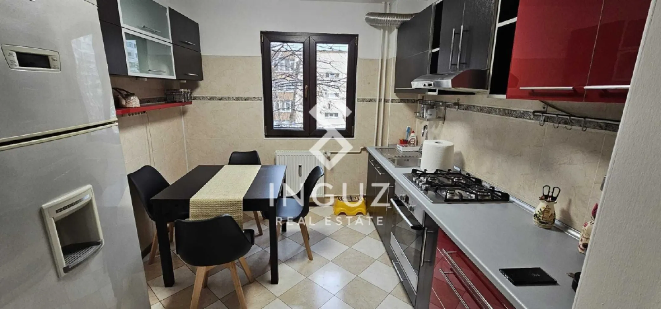 3-Room Apartment for Rent – Titan / School 196 | Sector 3 - 3-Room Apartment for Rent – Titan / School 196 | Sector 3 Spacious and well-located 3-room apartment available for rent in the Titan area, close to School 196 and Kindergarten 191 (Strada Cozla nr. 8). Ideal for families or long-term tenants seeking a quiet residential environment. Property Details: • 3 rooms • Usable area: 68 sqm • Floor: 3 / 4 • Fully furnished and equipped • Practical and comfortable layout Features & Amenities: • Central heating system with individual meters • 2 air conditioning units • Fully equipped kitchen and appliances • Access to shared drying room (1 day/week reserved) • Thermal insulated building Additional Benefits: • Parking space available (paid for current year; renewal optional) • Quiet residential area • Close to schools, shops, and public transport 💰 Rent: €550 / month + utilities 💰 Deposit: 1 month 💰 Agency commission: 50% of one month rent Inguz Real Estate 📱 +40 774 017 567 | +40 724 922 092 ✉️ info.inguzrealestate.com }}