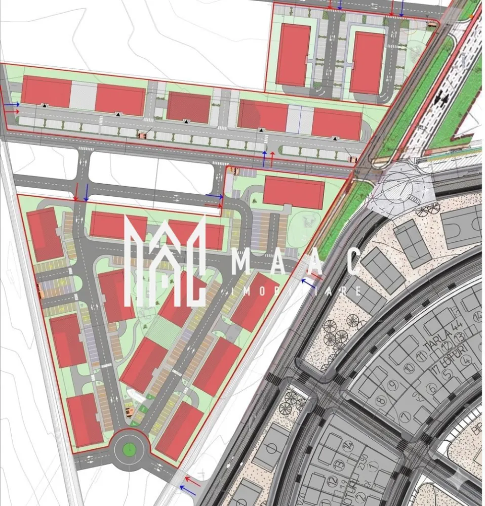 Teren | 31.300 MP | Intravilan | Oportunitate Investiție | Veteranii de Război - MAAC Imobiliare vă propune spre vânzare o oportunitate investițională de elită în Sibiu: un proiect rezidențial complet, cu documentația completă de autorizație ,situat strategic lângă Prima Shopping Center și cartierul Veterani de Război. Proiectul beneficiază de un concept modern, cu infrastructură integrată și indicatori urbanistici optimi, fiind pregătit pentru demararea lucrărilor în cel mai scurt timp. Cifre Cheie și Indicatori (Conform Bilanț Total): Suprafață teren (după cedare): 31.300 mp Regim de înălțime: Subsol + Parter + 2 Etaje + Etaj Retras Capacitate Proiect: 19 corpuri de clădire Unități: 341 apartamente și 30 spații de servicii/comerciale Parcări: 678 locuri totale (363 supraterane și 315 subterane) Indicatori Urbanistici: POT propus 29,40% | CUT propus 1,03 Suprafețe Construite (S.C.D.): 32.403 mp (fără subsol) / 47.489 mp (totală cu subsol, terase și balcoane) Infrastructură și Facilități Incluse: Drumuri și Acces: Acces auto și pietonal clar reglementat; drumuri existente și propuse prin PUZ aprobat. Gata de Start: Toate documentele pentru autorizație sunt depuse (termen eliberare 2-3 luni), cu devize complete pentru gaz, curent, apă și canalizare. Execuție "la cheie": Proprietarul trage toate utilitățile și realizează infrastructura (drumuri, parcări, spații verzi), costuri incluse în preț (cu un adaos de 70-80 euro peste preț pentru execuție). Dotări ansamblu: 3 locuri de joacă, zone verzi generoase și platforme dedicate pentru colectarea selectivă a deșeurilor (pubele separate pentru locatari și agenți economici - 13,5 mp/platformă). Flexibilitate pentru Investitori și Modalități de Plată: Vânzare în diviziune: Terenul este împărțit în 3 CF-uri separate, Parcela 1: 19 208 mp , Parcela 2: 4619 ,Parcela 3: 7500,oferind posibilitatea ,ca 3-4 dezvoltatori să achiziționeze câte un bloc individual, conform schiței atașate la contract. Arhitectură Unitară: Se condiționează păstrarea aspectului exterior al clădirilor pentru a asigura un design vizual coerent al întregului ansamblu. Căutăm parteneri cu potențial financiar și experiență pentru o colaborare pe termen lung în acest proiect de referință. Se poate face parteneriat și pe parcele de câte un bloc sau două dacă sunt mai mulți dezvoltatori. Pentru documentația completă și vizionări, contactați-ne și specificați ID: CP2976650. }}