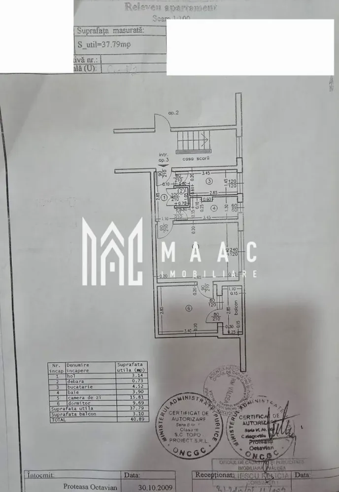 Apartament 2 camere | parter | Republicii | Nord |