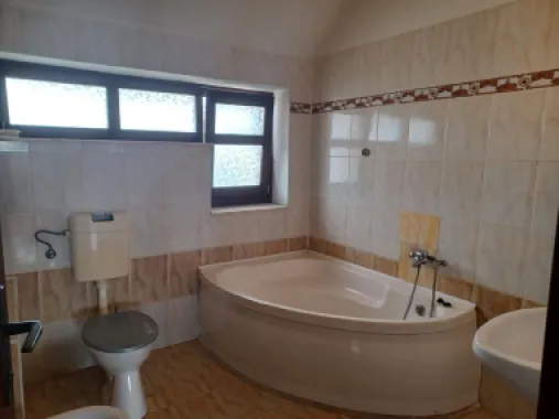 Casa insiruita, 2 dormitoare, garaj, Sanmartin. 120 000 E. Comision 0.