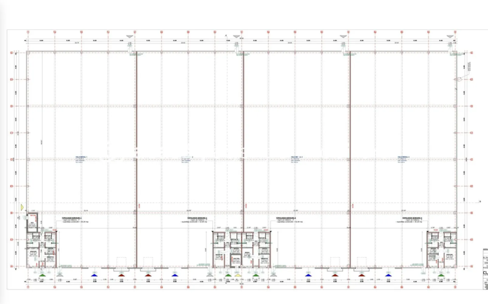4646 mp - Hala industriala de inchiriat in Parc Industrial Arad