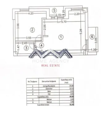 Apartament 2 camere Otopeni central, finisaje la alegere, de la dezvoltator