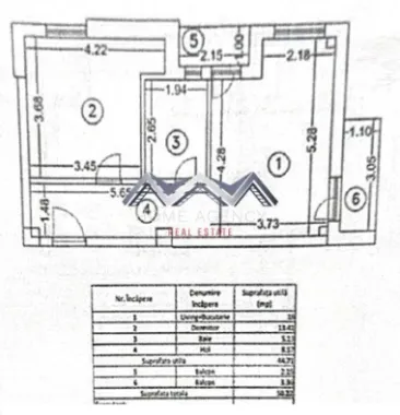 Apartament 2 camere + curte 110 mp Otopeni central