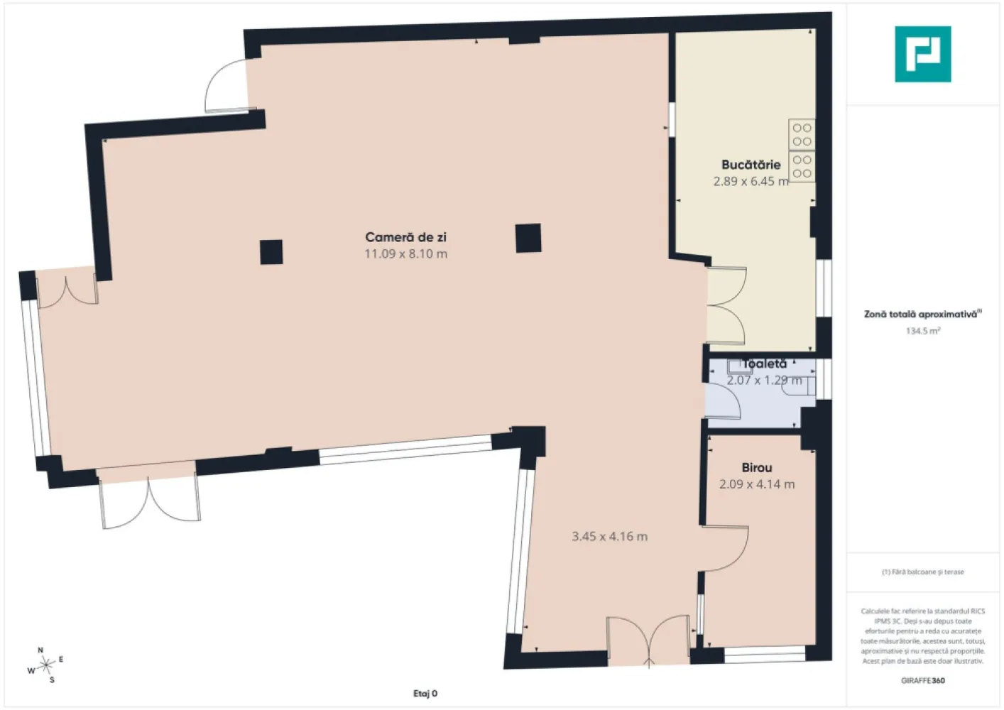 Spațiu comercial pentru închiriere, zona Vlaicu - PROPERTY LAB vă propune spre închiriere:

Spațiu Comercial de Închiriat – PARTER, 144,42 mp utili

Oportunitate excelentă pentru dezvoltarea unei afaceri într-un spațiu comercial generos, funcțional și pregătit pentru utilizare imediată.

Situat la parterul unei clădiri comerciale P+1, spațiul beneficiază de o suprafață utilă de 144,42 mp și oferă o compartimentare practică, adaptabilă unei game variate de activități comerciale sau de servicii.

Compartimentare:

- Salon principal cu suprafață generoasă
- Birou
- Depozit
- Baie

Spațiul este luminos, bine întreținut și recent zugrăvit în lavabilă albă, oferind noului chiriaș posibilitatea de a-l personaliza în funcție de specificul activității desfășurate.

Dotări și utilități:

- Centrală termică proprie pe gaz
- Două aparate de aer condiționat
- Sistem de supraveghere video la interior
- Energie electrică trifazată
- Panouri fotovoltaice
- Apă de la rețea
- Gaz natural
- Racordare la canalizarea orașului
- Uși și geamuri termopan

Datorită suprafeței și compartimentării eficiente, spațiul poate fi utilizat pentru diverse activități, precum cabinet medical, clinică, farmacie, showroom, magazin de prezentare, birouri, centru educațional, salon de servicii, sediu de firmă sau alte activități comerciale.

Proprietatea oferă condiții moderne de funcționare, costuri optimizate prin aportul panourilor fotovoltaice și flexibilitatea necesară pentru adaptarea la cerințele oricărui business.

Sper că această propunere îndeplinește așteptările dumneavoastră.

Pentru mai multe informații sau pentru a programa o vizionare, nu ezitați să mă contactați!

Claudiu Coșeri - Consultant Imobiliar Propertylab
Telefon: 0741 406 291

CP3106990