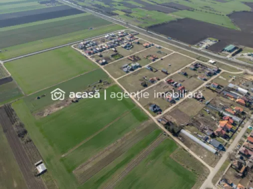 Teren 3.600 mp în Curtici, 2 fronturi stradale – La doar 20 km de Arad