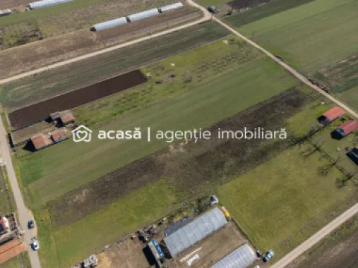 Teren 3.600 mp în Curtici, 2 fronturi stradale – La doar 20 km de Arad