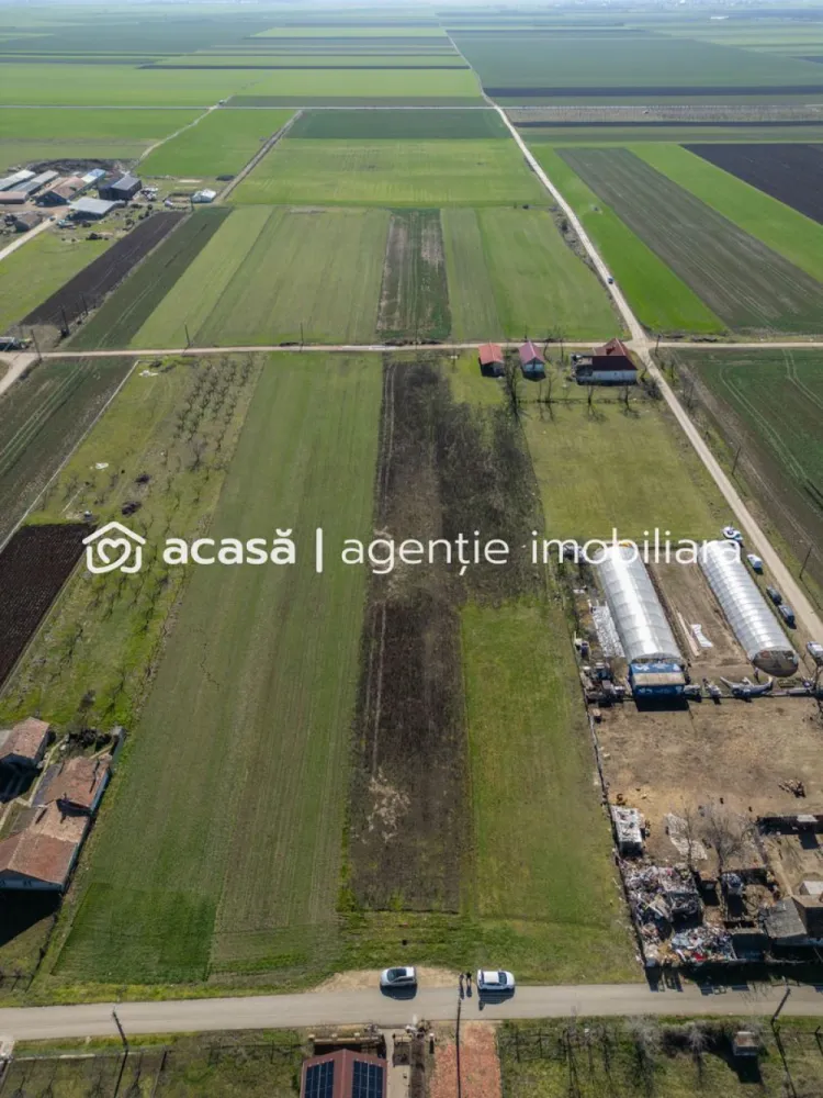 Teren 3.600 mp în Curtici, 2 fronturi stradale – La doar 20 km de Arad