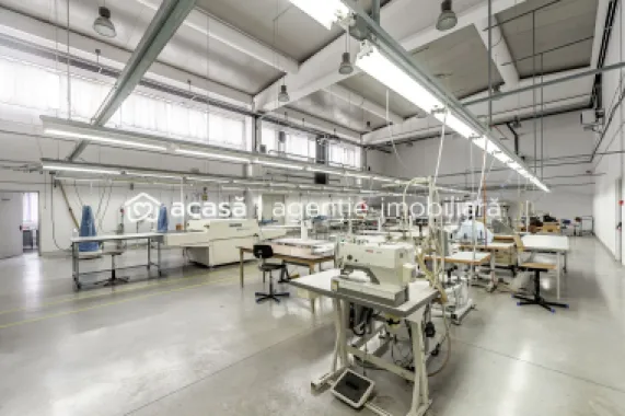 Hală de producție și depozitare cu birouri în Arad