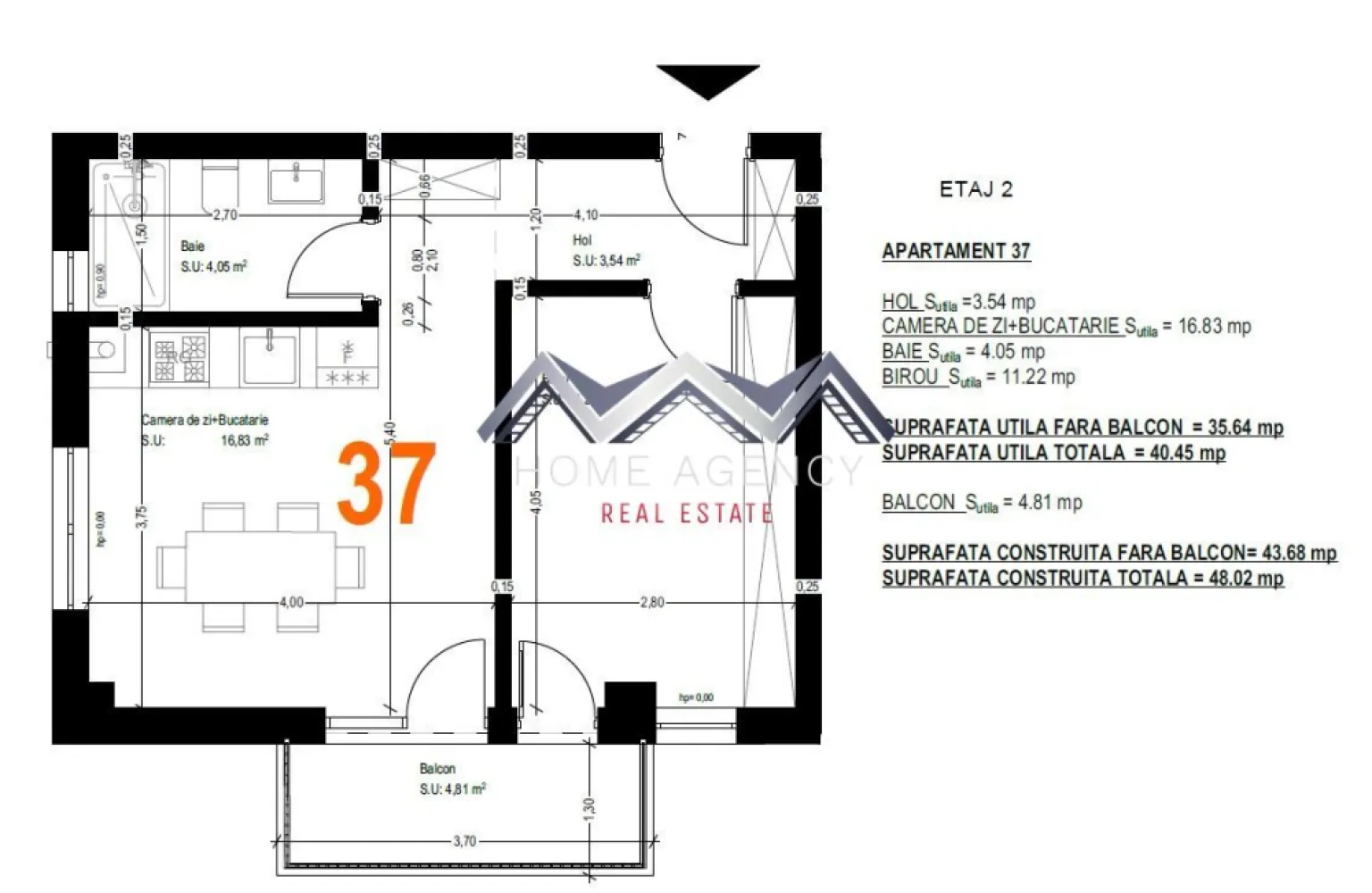 Studio modern mobilat, parcare inclusă – ideal locuit/investiție