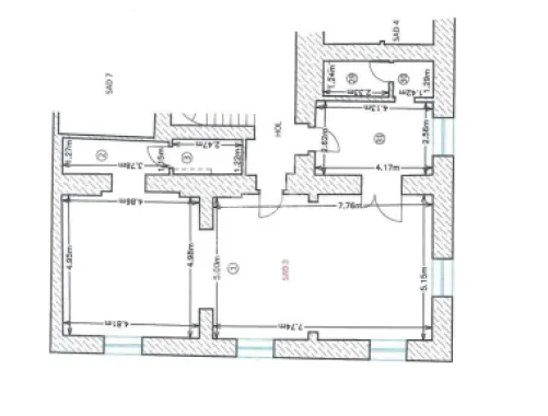 Spatiu birouri, SAD, 89 mp, Zona Ultracentrala Piata Unirii