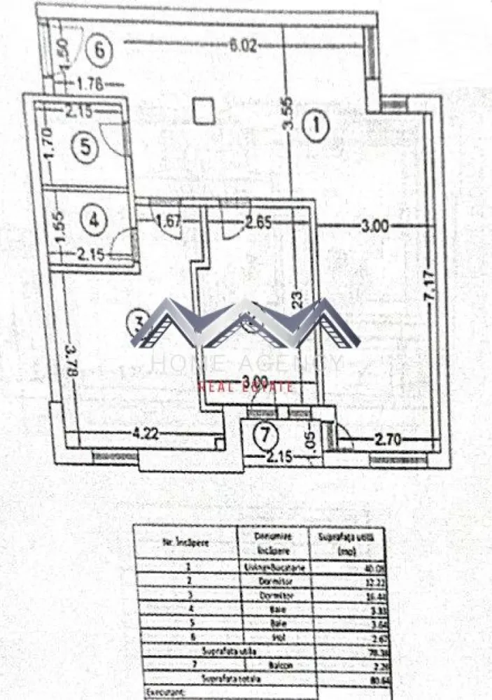Apartament 3 camere 78 mp utili | Otopeni central | Finisaje la alegere