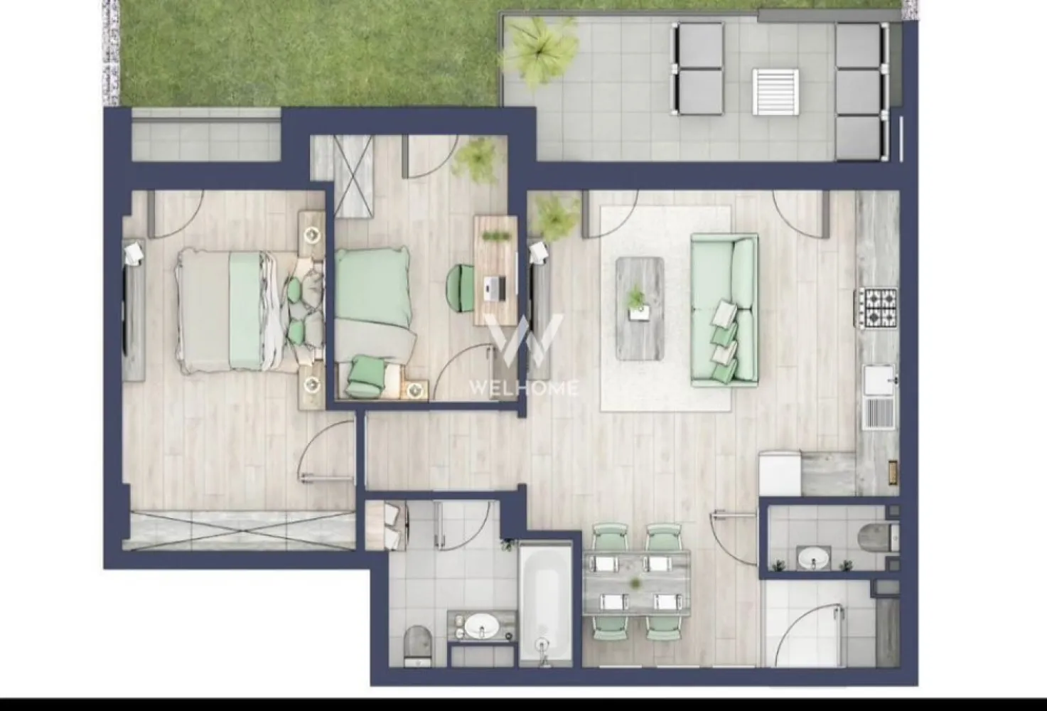 Chirie apartament 3 camere Turnisor Sibiu