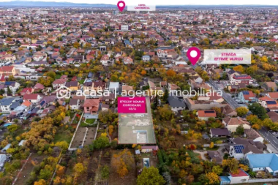 Teren 1.285 mp în Pârneava - lângă Facultatea de Medicină