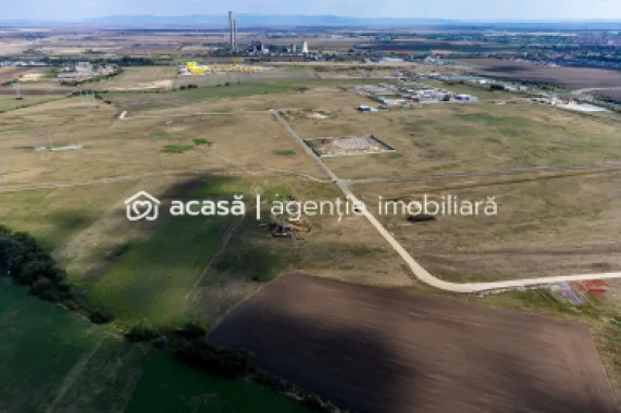 Oportunitate – Teren industrial 1.663 mp lângă Centura Vest Arad