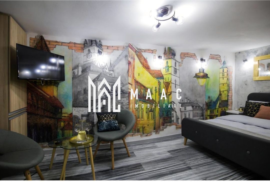Garsonieră decomandată | Ultracentral Sibiu | 21 mp, finisată modern