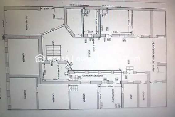 Proiect de clinică sau birouri în centru – casă cu demisol, de renovat