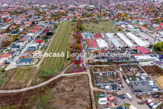 Teren de 2500 mp, cu posibilitate de parcelare în Bujac Arad