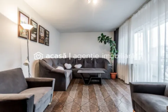 Apartament 3 camere,3 balcoane, lângă Malul Mureșului