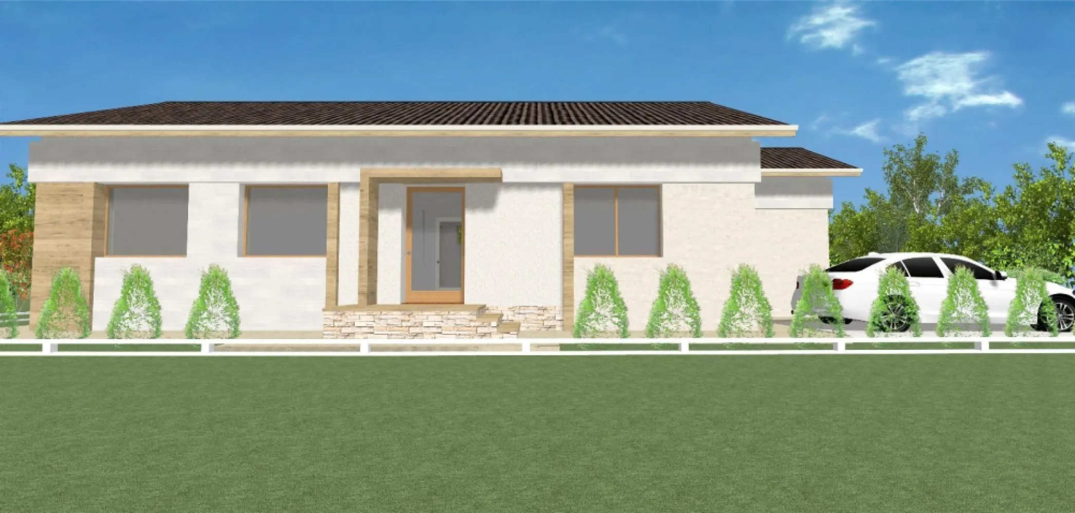 Vând teren de 235 mp în apropiere de drumul de centură! - Terenul se află în spate la spalatoria Elitewash, având o deschidere de 12 metri și utilitățile la limita proprietății. Terenul beneficiază de un proiect de casă și autorizație de construcție valabile, astfel încât poți începe construcția imediat. Preț: 30.000 euro Pentru detalii și programări, te rog să mă contactezi la telefon: 0740.949.871 – Marian Ene, consilier imobiliar Mag