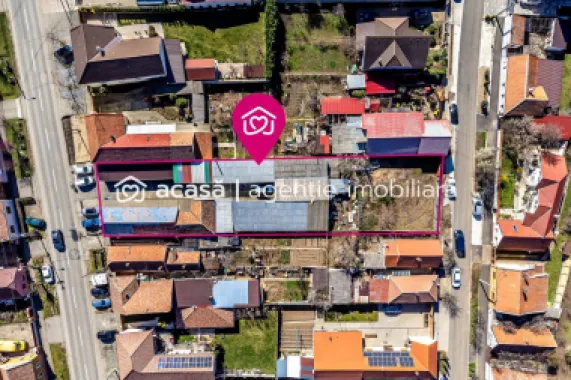 Aradul Nou | 1.358 mp | 2 fronturi stradale | comision 0%