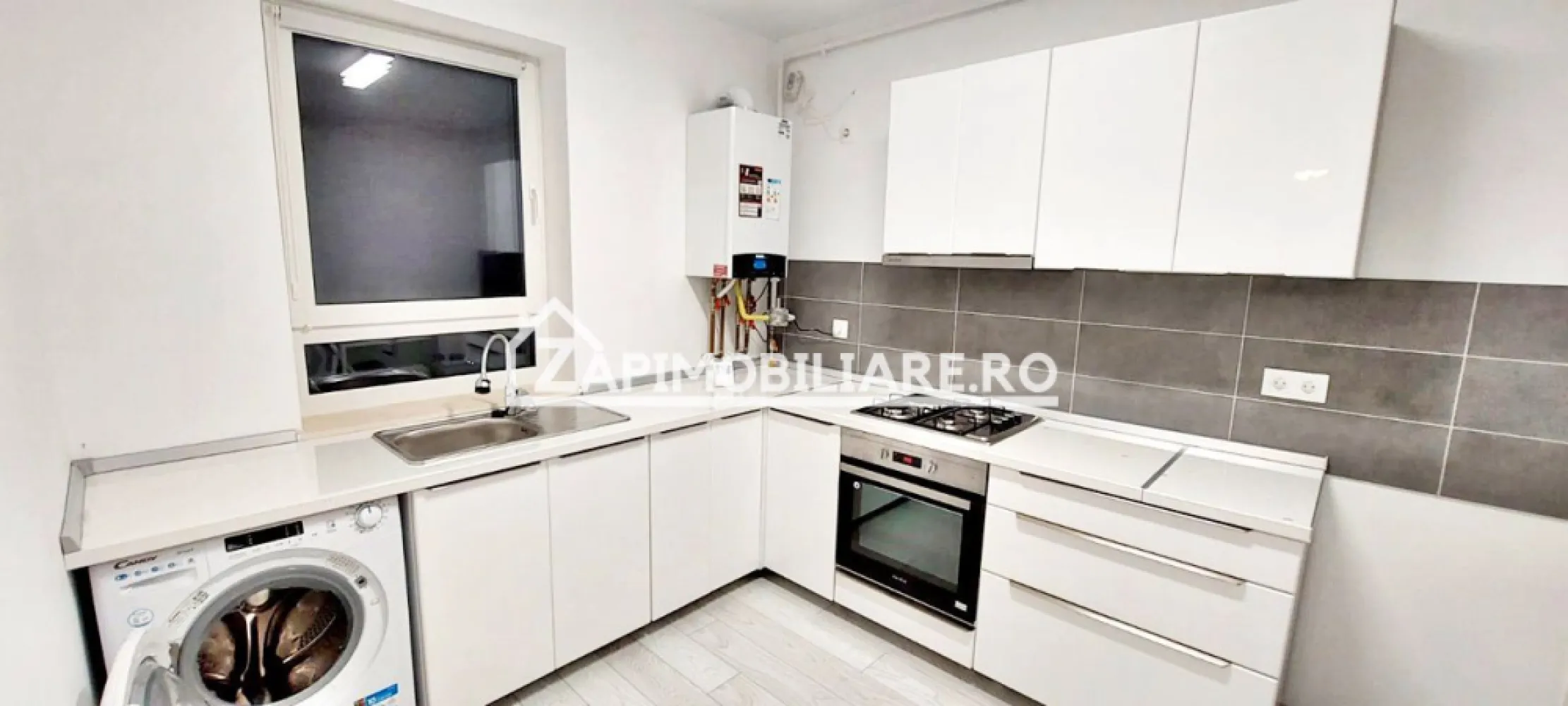 Apartament 1 camera in Bloc NOU,43mp.parcare, boxă la subsol