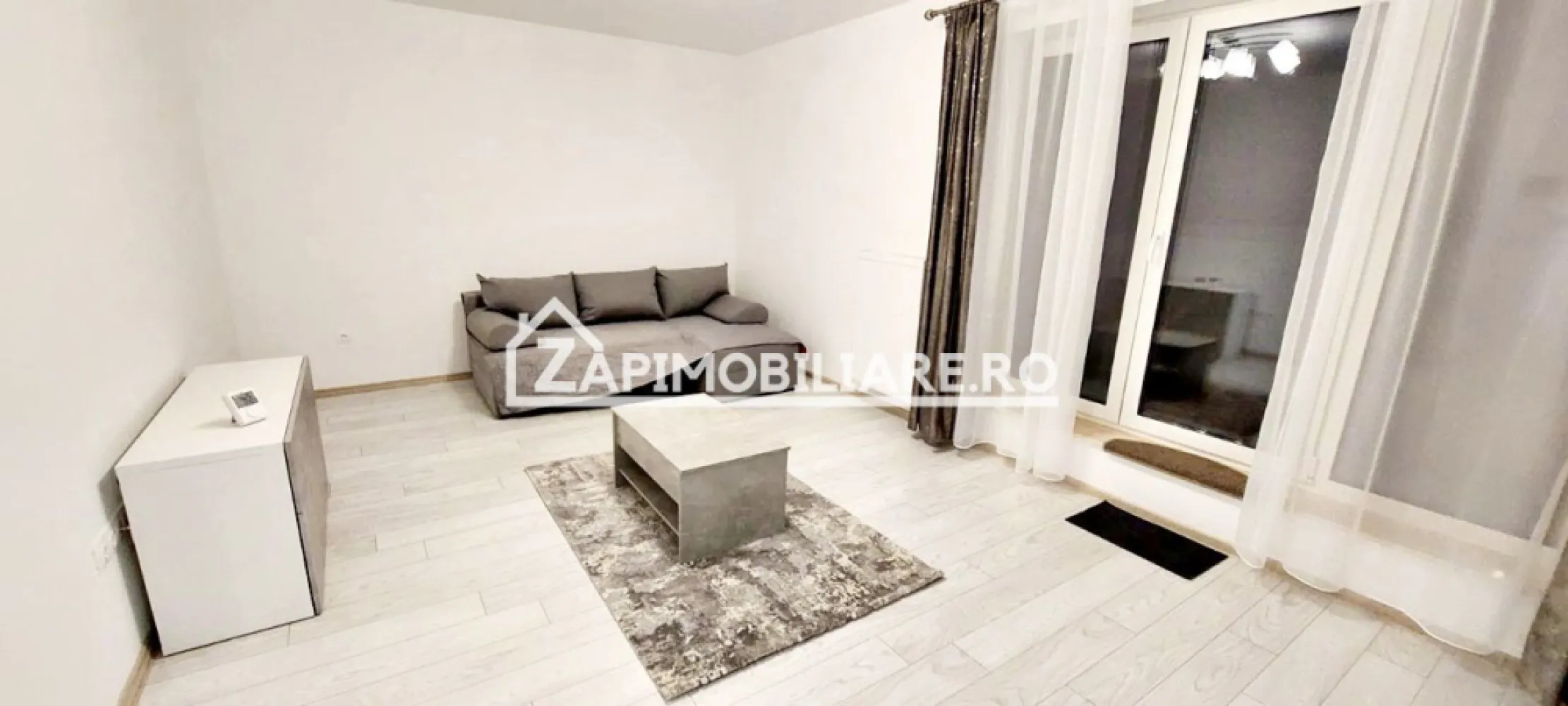 Apartament 1 camera in Bloc NOU,43mp.parcare, boxă la subsol