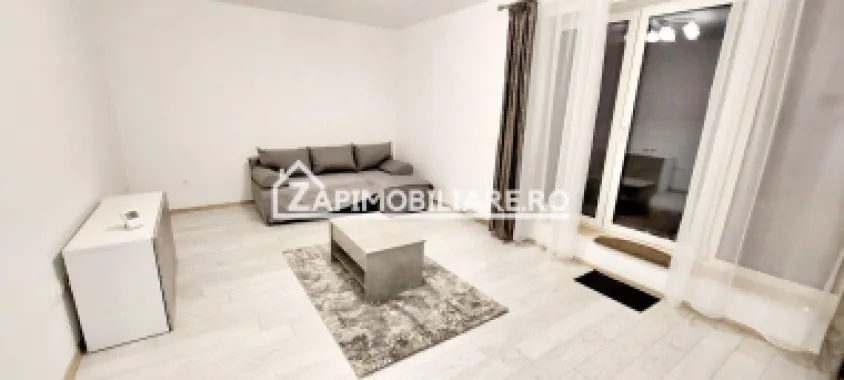 Apartament 1 camera in Bloc NOU,43mp.parcare, boxă la subsol