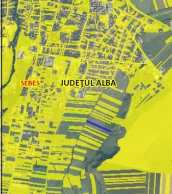 Teren extravilan sebes alba