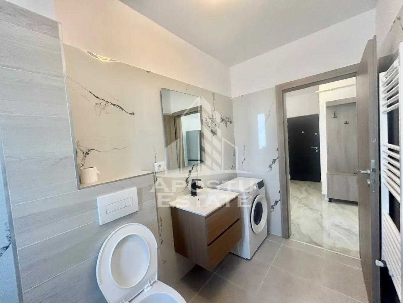 Apartament 1 camera de inchiriat, loc de parcare, Giroc