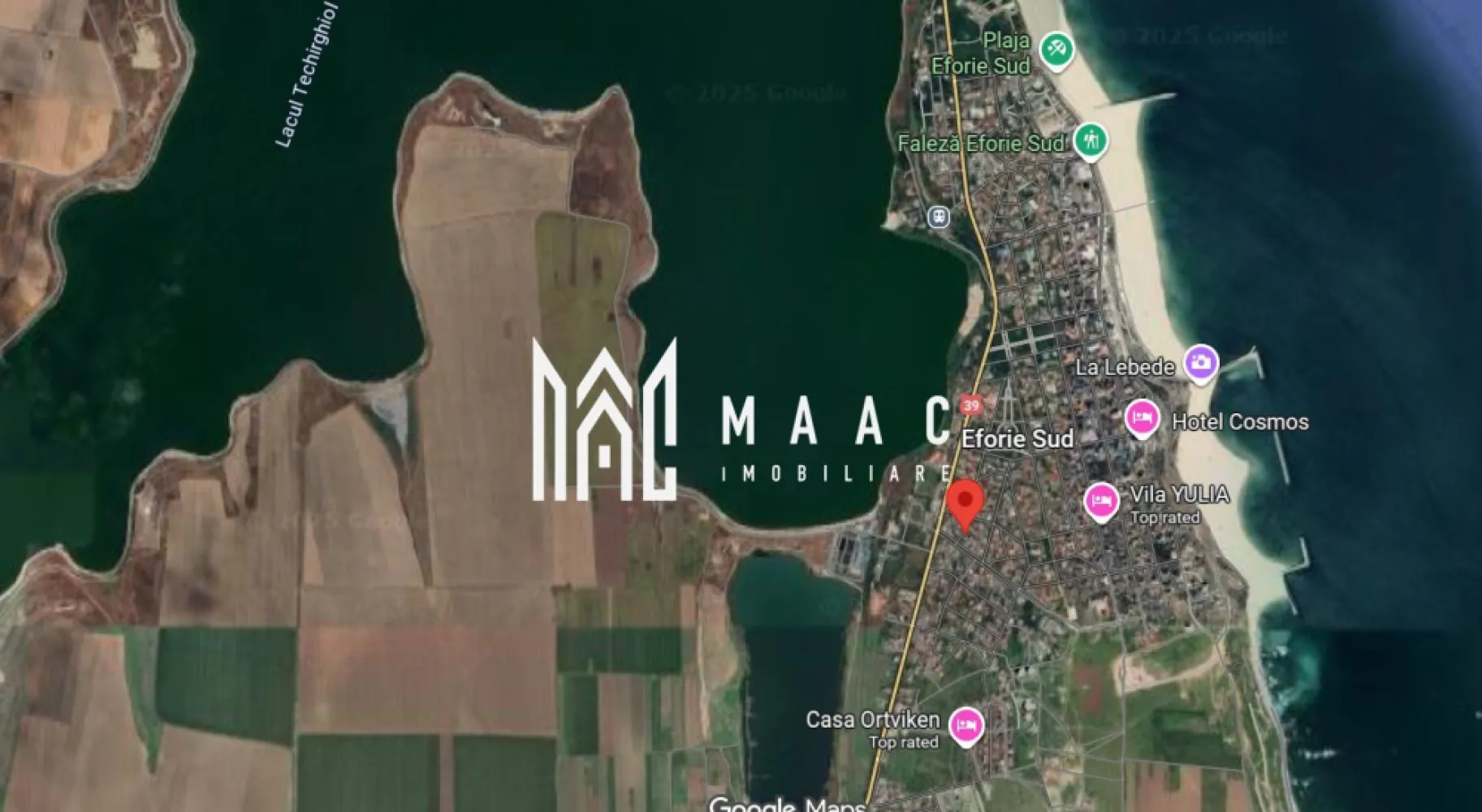 Teren intravilan 612 mp Eforie Sub Investitie - MAAC Imobiliare vă propune spre vânzare un teren intravilan cu suprafața de 612 mp, situat în Eforie Sud, sub strada Cloșca, într-o zonă cu potențial de dezvoltare și acces facil către principalele puncte de interes din localitate. Proprietatea beneficiază de existența unei construcții intabulate, împreună cu anexe, oferind posibilitatea de renovare sau demolare, în funcție de planurile viitorului proprietar. Terenul este potrivit atât pentru construcție rezidențială, cât și pentru investiție, datorită poziționării și suprafeței generoase. -teren intravilan 612 mp -situat în Eforie Sud, sub strada Cloșca -casă cu anexe intabulată -necesită renovare sau demolare Pentru mai multe detalii vă rugăm să menționați CP3006320 la telefon. }}