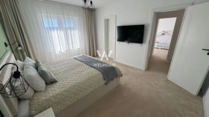 Casă nouă | 193 mp | Garaj dublu | Curte 315 mp | Mobilată – Șura Mare