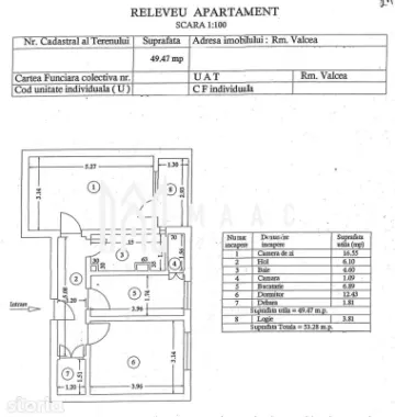 Apartament 2 camere | Ostroveni | etaj 4/10 | lift | centrală