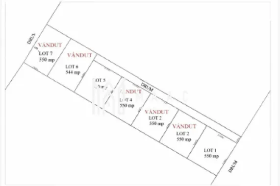 Parcele de Teren | Extravilan | 500 MP | Cabană AFrame | Tocile